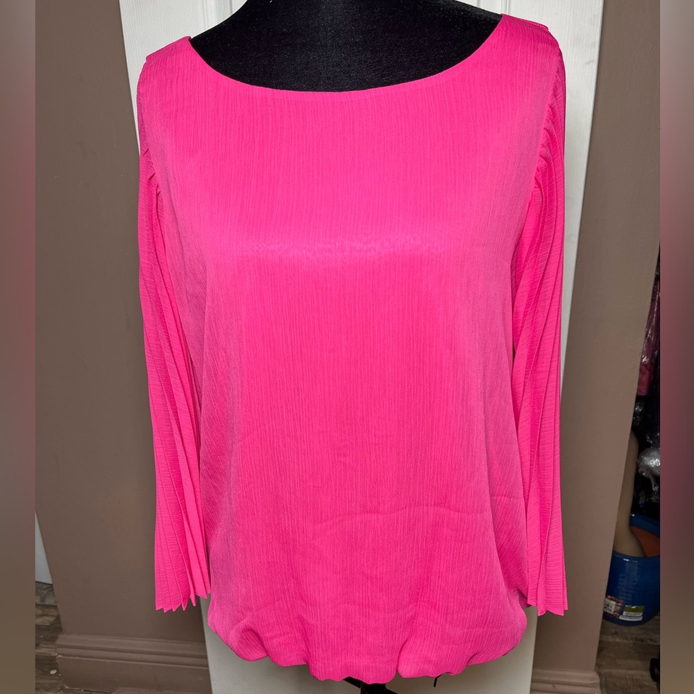 Alfani Top Women’s Size 8 Pink, 100% Polyester - Picture 4 of 17